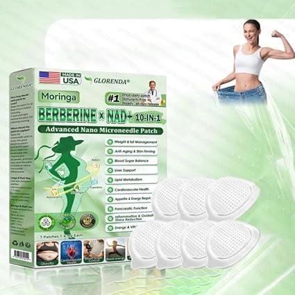 𝐇𝐞𝐚𝐥𝐫𝐢𝐳𝐞® Moringa · Berberine × NAD+ 𝟏𝟎-𝐢𝐧-𝟏 𝐀𝐝𝐯𝐚𝐧𝐜𝐞𝐝 𝐍𝐚𝐧𝐨 𝐌𝐢𝐜𝐫𝐨𝐧𝐞𝐞𝐝𝐥𝐞 𝐏𝐚𝐭𝐜𝐡 — 𝐎𝐧𝐜𝐞 𝐃𝐚𝐢𝐥𝐲, 𝐕𝐢𝐬𝐢𝐛𝐥𝐞 𝐑𝐞𝐬𝐮𝐥𝐭𝐬 𝐢𝐧 𝟕 𝐃𝐚𝐲𝐬