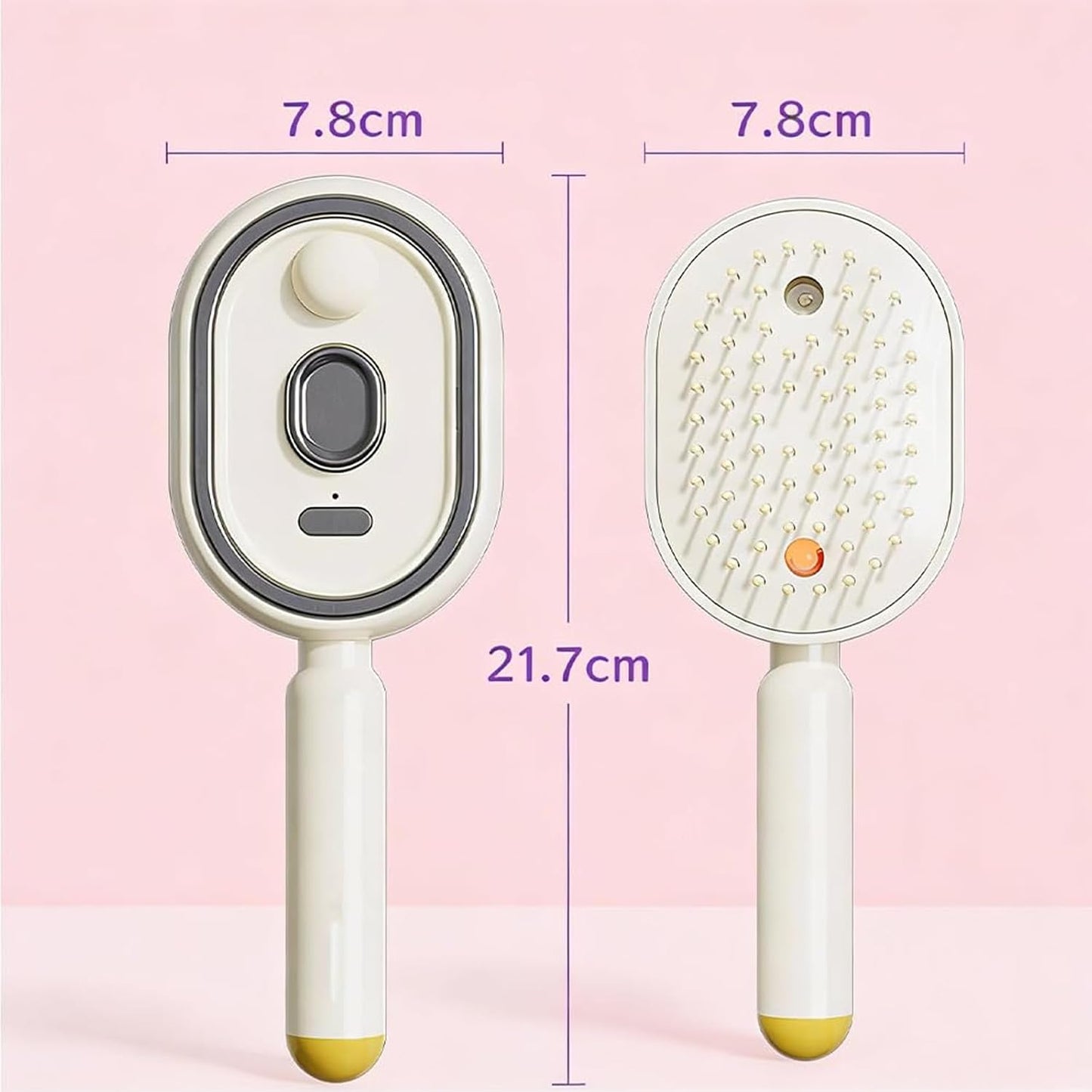 VibraMist Scalp Massager & Hair Oil Applicator Brush