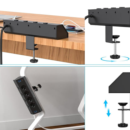 PowerClamp Pro™ Hub d'alimentation de bureau 100 W