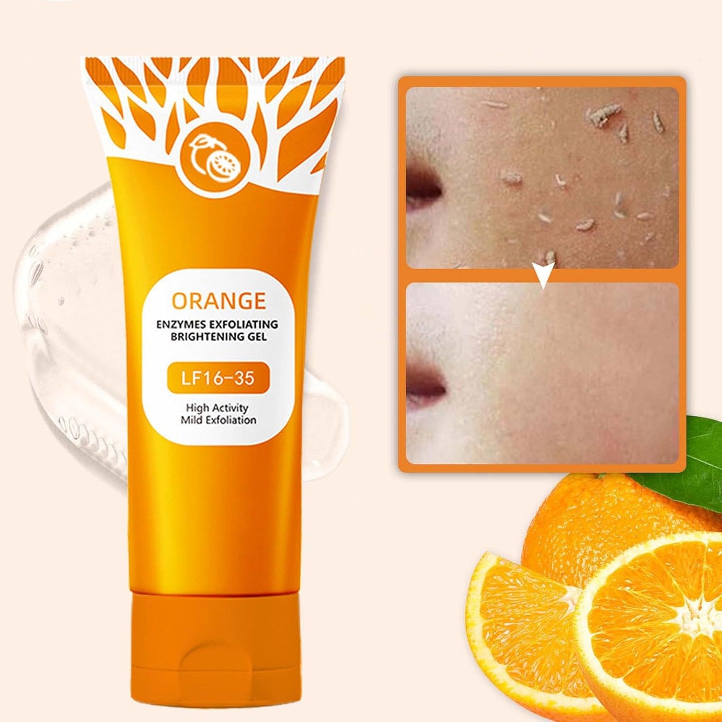 Orangen-Peeling-Gel – Tiefenreinigung für glatte und strahlende Haut