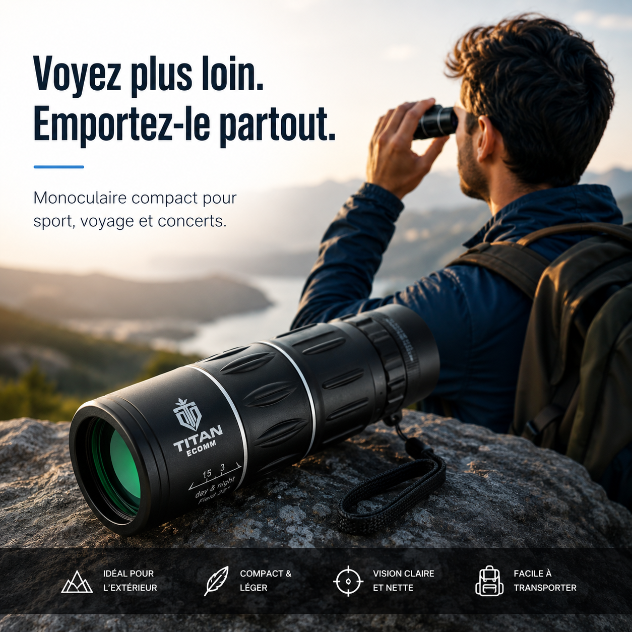 PocketView Monocular