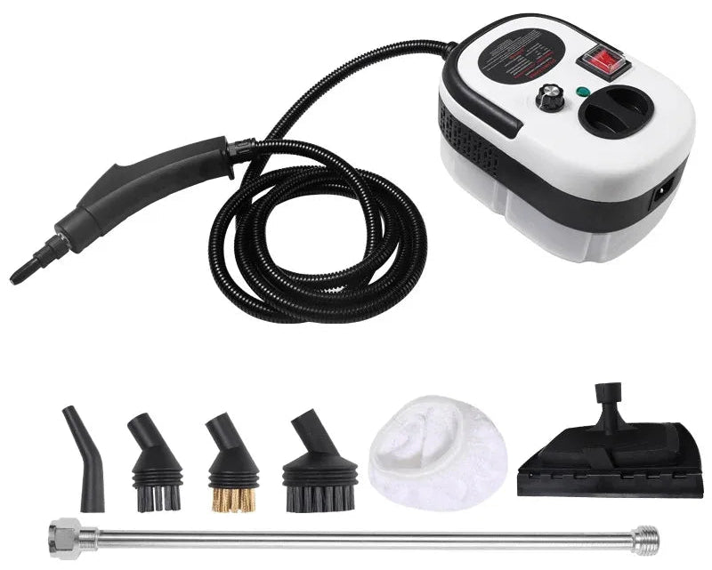 Portable High-Pressure Steam Cleaner with Brush Kit