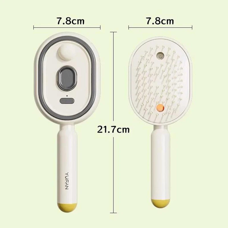 VibraMist Scalp Massager & Hair Oil Applicator Brush