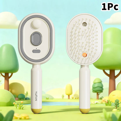 VibraMist Scalp Massager & Hair Oil Applicator Brush